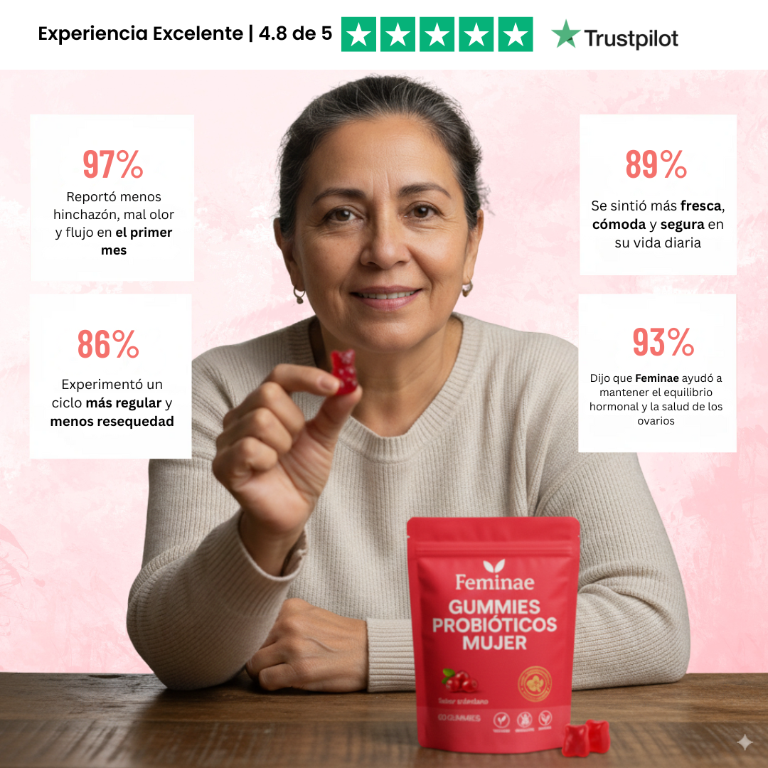 Feminae Gummies Bienestar Íntimo