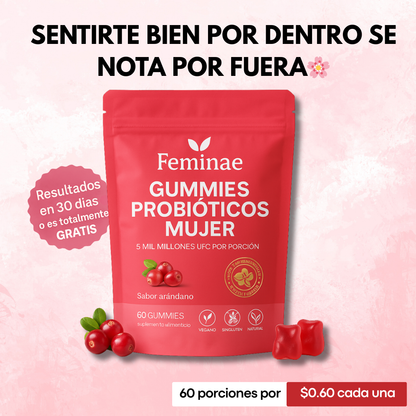 Feminae Gummies Bienestar Íntimo